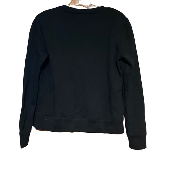 Kate Spade New York Women's Black Nouveau York Sweatshirt Pullover Size Small - Picture 2 of 4